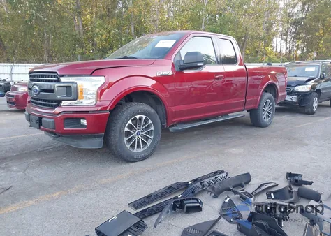 2019 Ford F-150 Xlt из США, поврежденный, VIN 1FTEX1EP1KKD88084